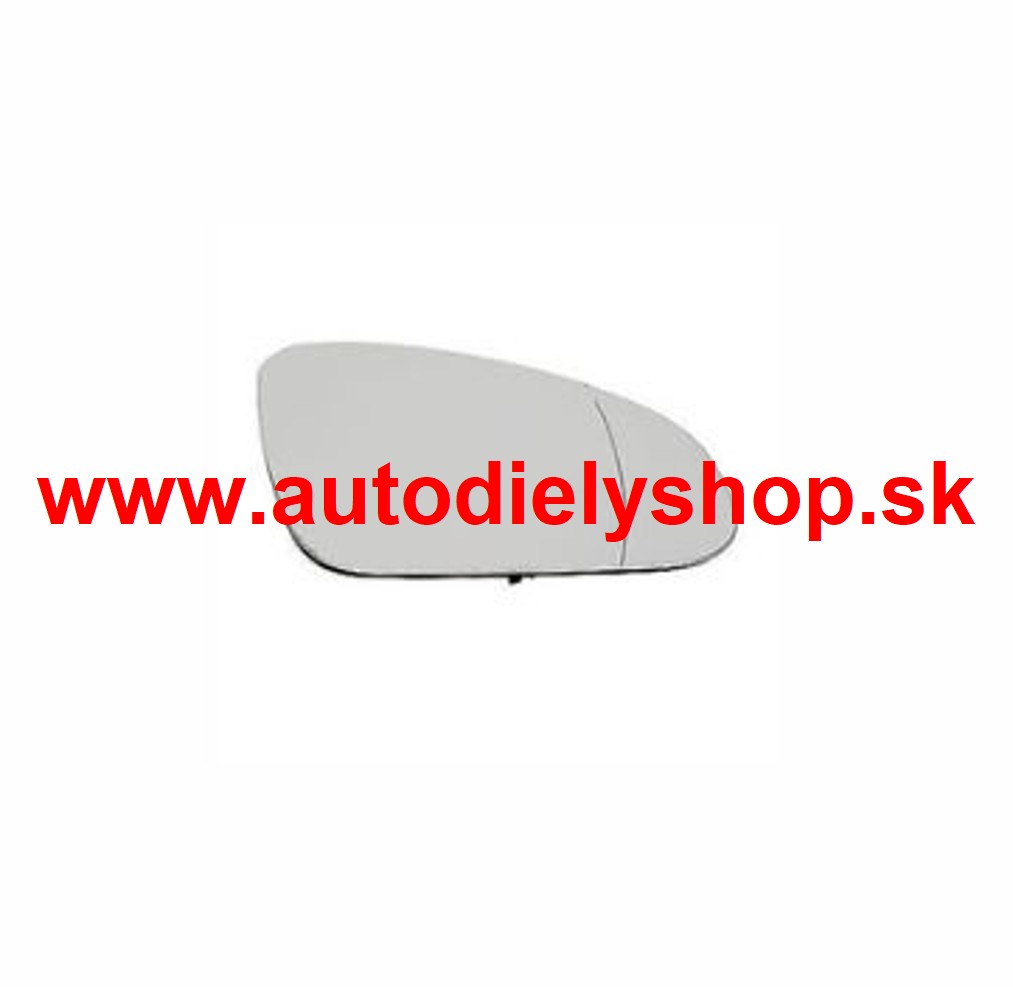 Opel ADAM 2012- sklo sp. zrkadlá s plastovým držiakom vyhrievané pravé 