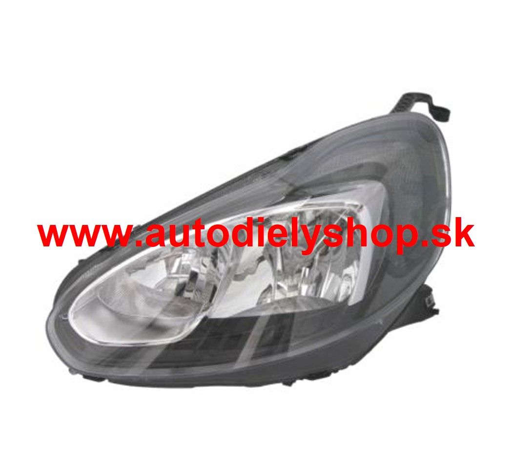 Opel ADAM 2012-  predné svetlo H7 + H1 + LED pre denné svietenie ľavé