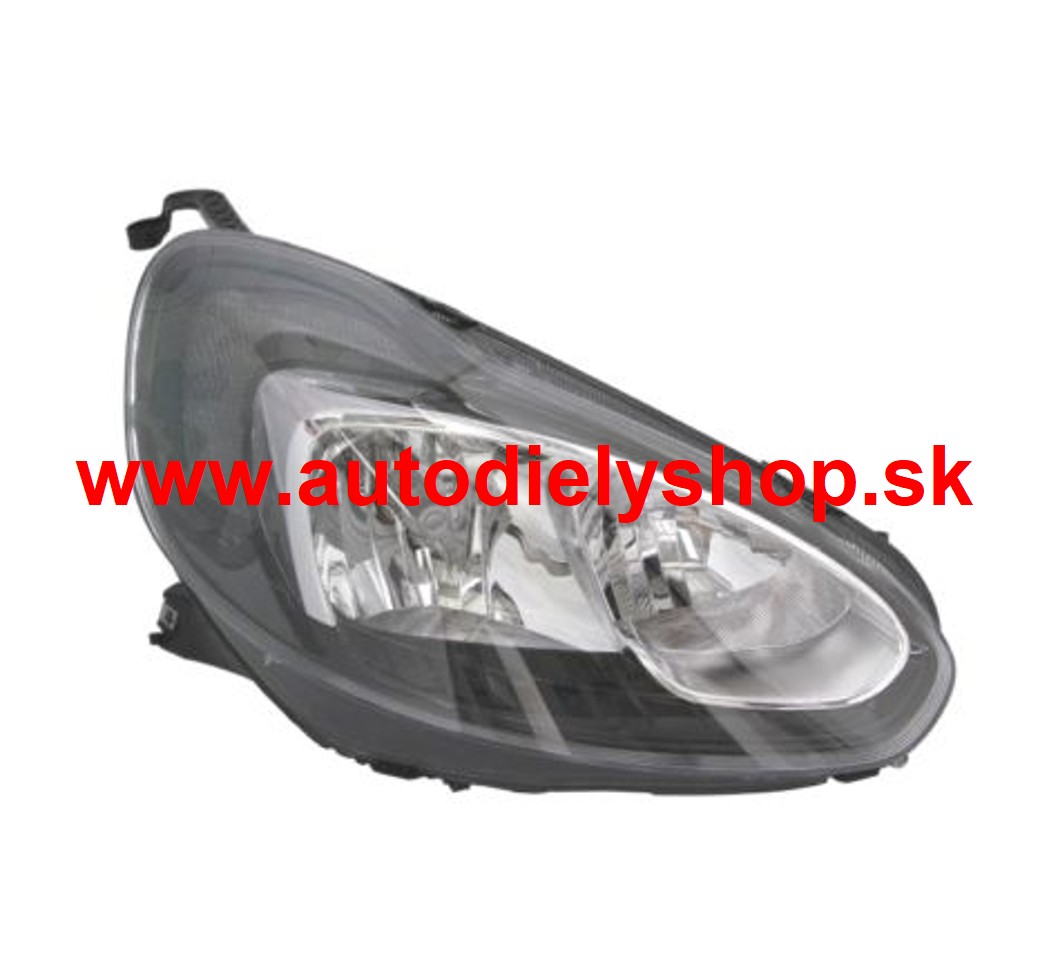 Opel ADAM 2012-  predné svetlo H7 + H1 + LED pre denné svietenie pravé