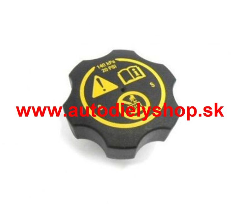 Opel ADAM 2012- uzáver vyrovnávacej nádobky chladiacej kvapaliny