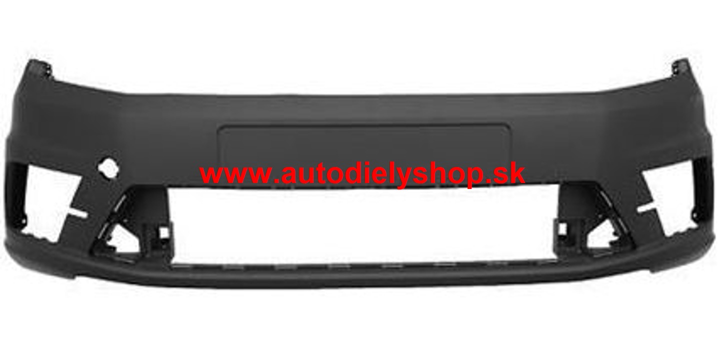 VW CADDY 2015- predný nárazník pre lak