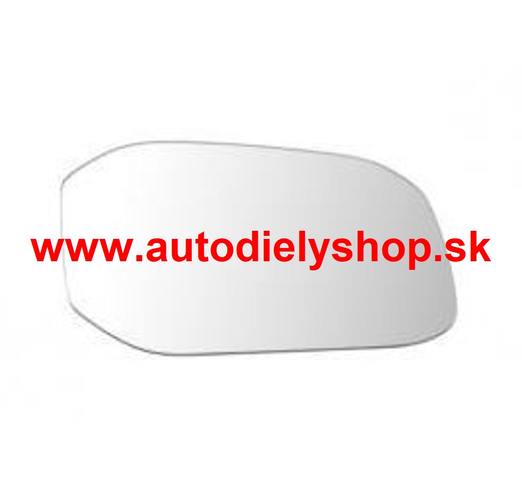 VW CADDY 6/2015- sklo zrkadla Pravé /vyhrievané