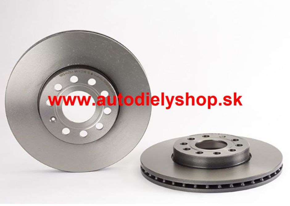 VW GOLF VII 2012- Predné kotúče, Sada /BREMBO/- 288mm