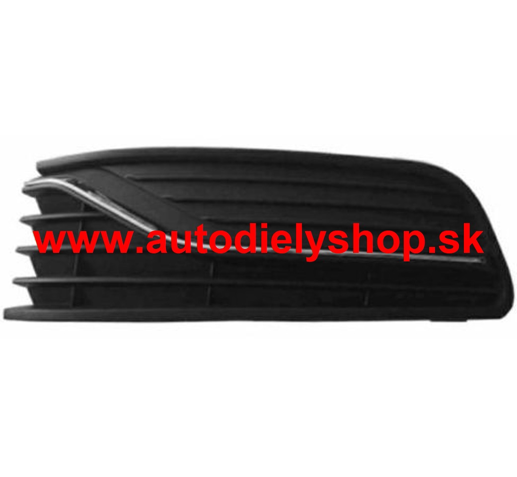VW POLO 2014- mriežka do pred. náraz. bez otvoru hmlovku ľavá /COMFORTLINE/