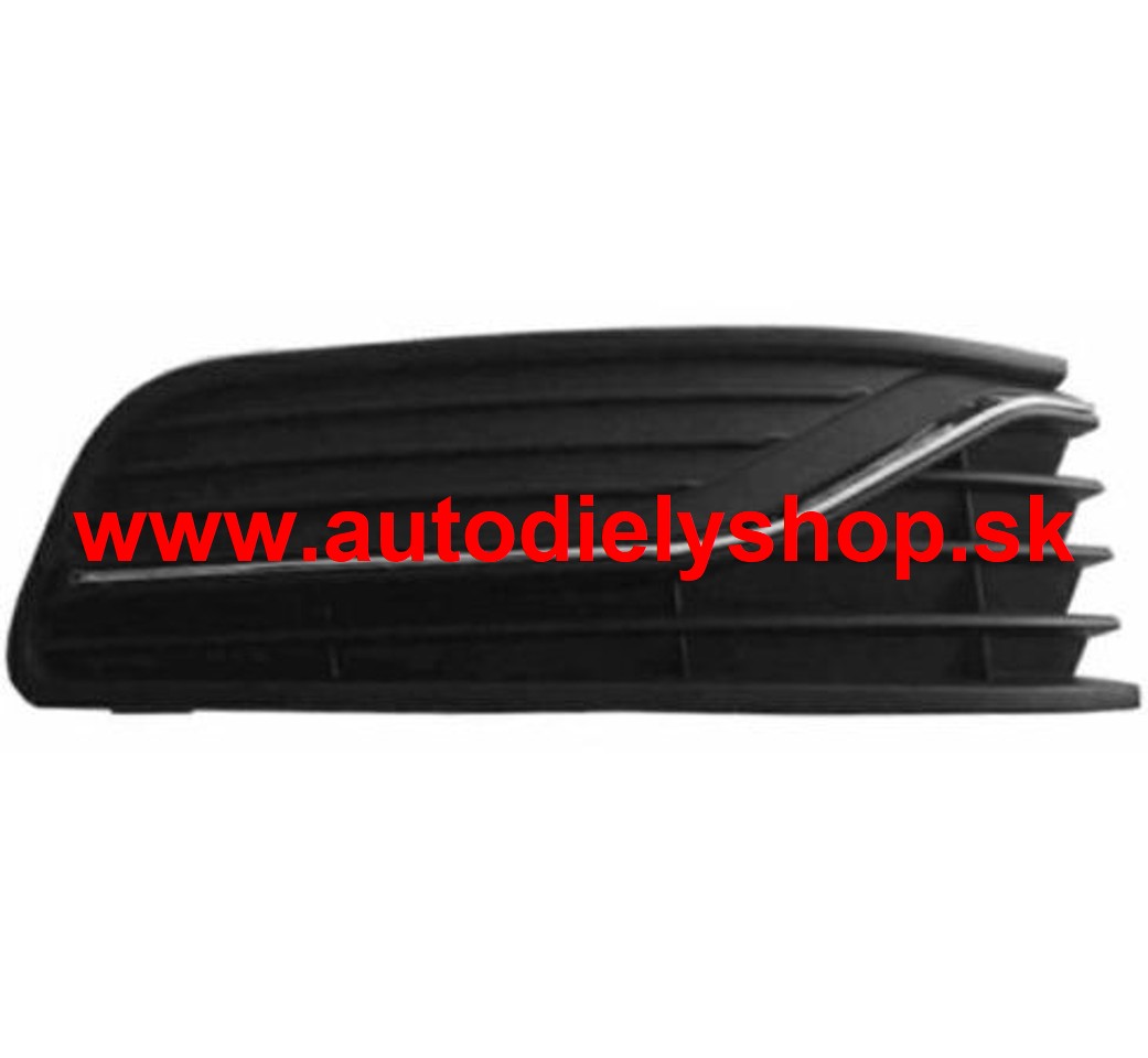 VW POLO 2014- mriežka do pred. náraz. bez otvoru hmlovku pravá /COMFORTLINE/