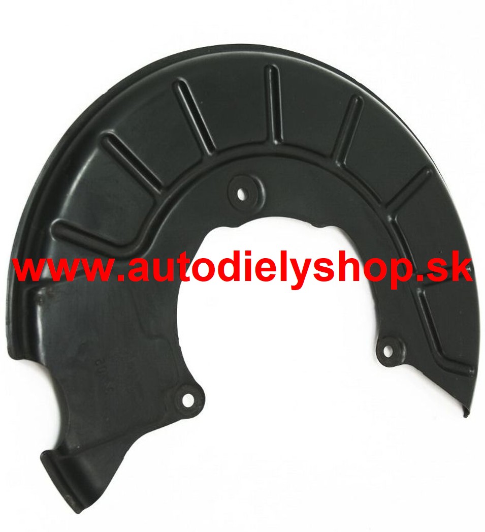 VW TIGUAN 07/11- prachový štít predného brzdového kotúča 280x22 mm ľavý 