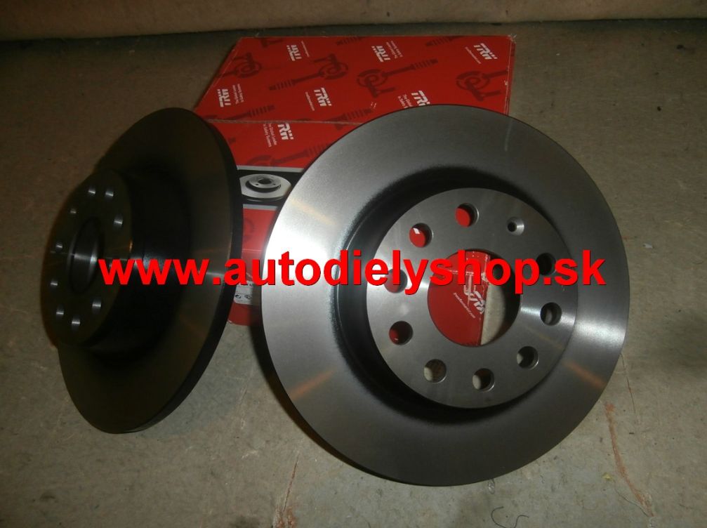 VW TIGUAN 07/11- Zadné kotúče L+P SADA /TRW/ -286mm