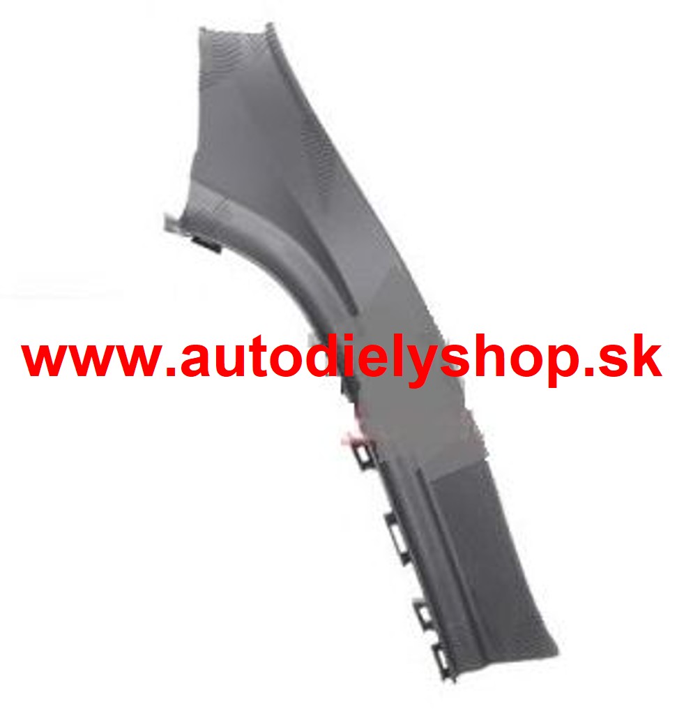 Peugeot 301 2013- Lišta pod zadné svetlo Ľavá