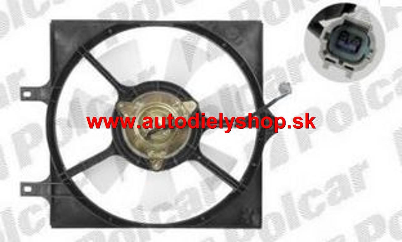  Nissan Primera 96-99 ventilátor chladiča komplet 1,6-2,0i s AC 