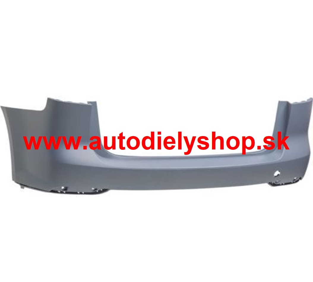 VW TOURAN 05/10- zadný nárazník pre lak 