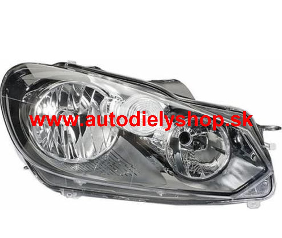 VW GOLF VI GTI 5/09-12 svetlo H7 + H15 s denným svietením pravé 