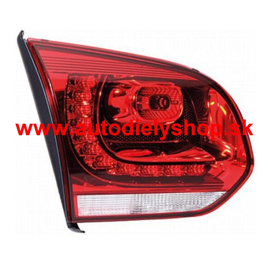 VW GOLF VI GTI 5/09-12 zadné svetlo LED vnútorné komplet červené ľavé 