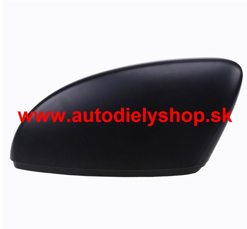 VW GOLF VI GTI 5/09-12  kryt spätného zrkadla čierny ľavý
