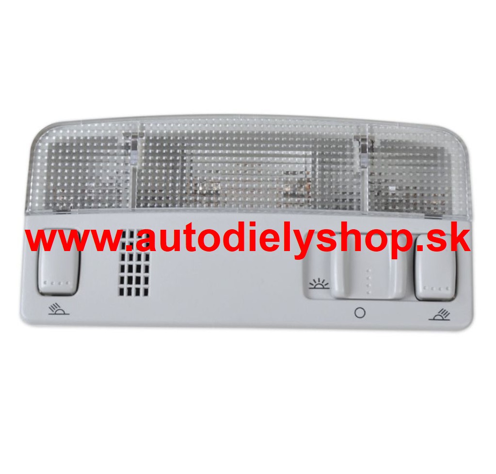 Škoda Octavia 97-00 vnútorné strešné osvetlenie šedé /ORIGINÁL DIEL/