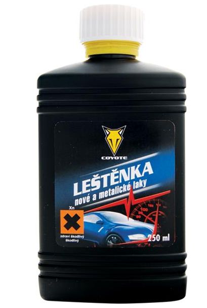 Leštenka na nové laky, 250 ml COYOTE