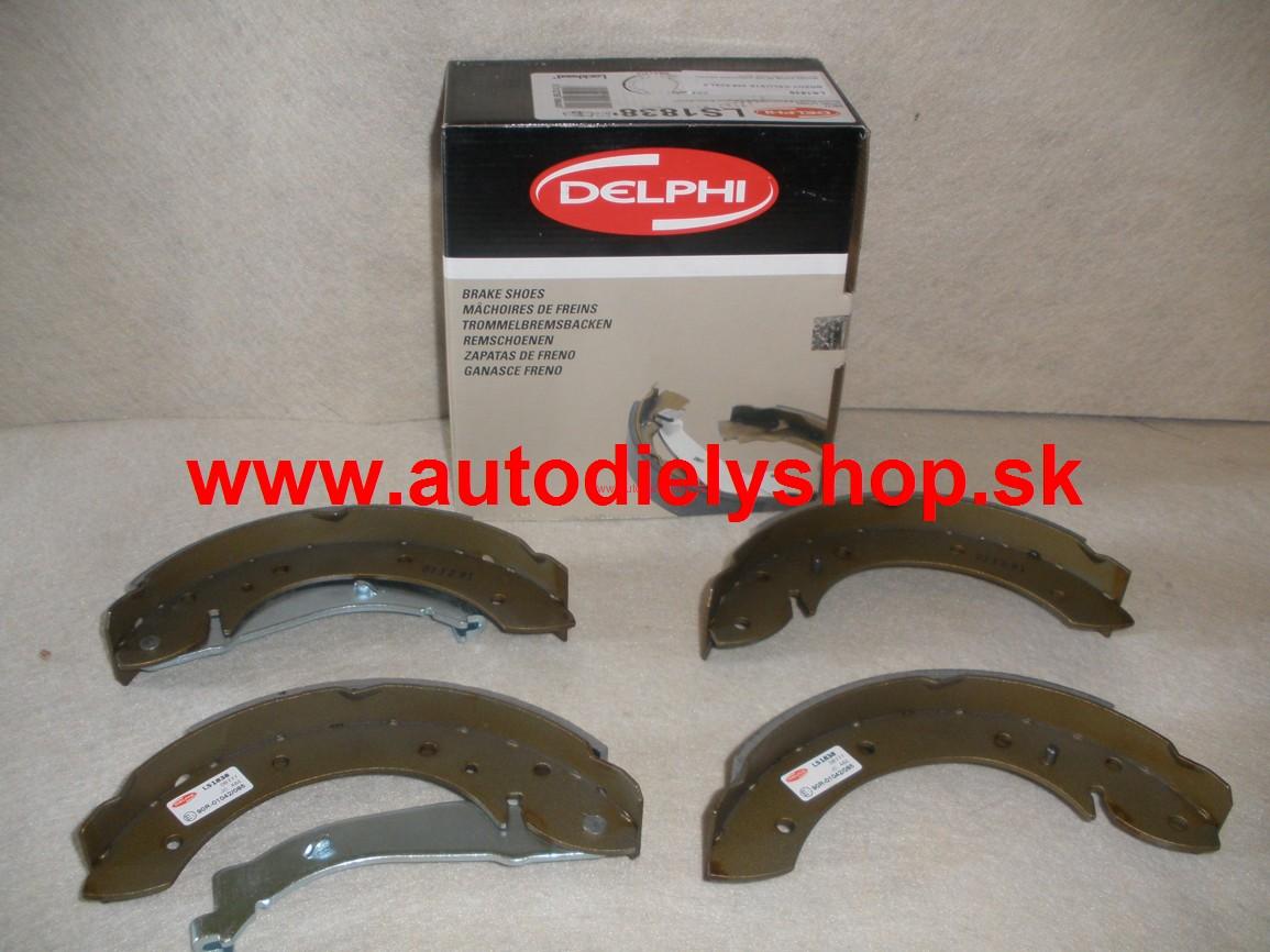  Opel ASTRA F Kombi 9/91-12/97 zadné brzdové čeluste 228,6mm Sada 