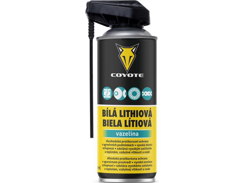  COYOTE Biela lítiová vazelína 400 ml