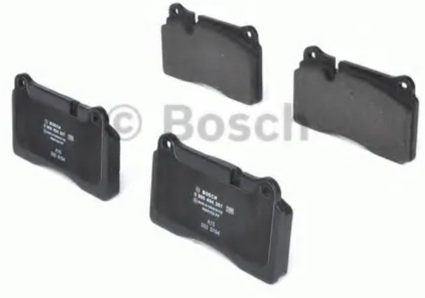 VW TOUAREG 01/10- predné platničky Sada / BOSCH/