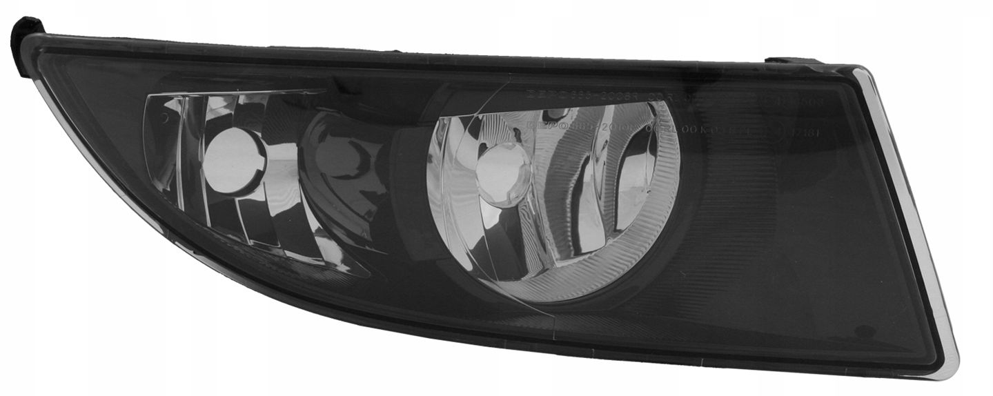 Škoda FABIA 3/2010- hmlovka H8+P21W Pravá / DEPO čierna