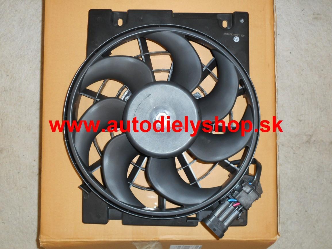 Opel Astra G -ventilátor chladiča klimatizácie 