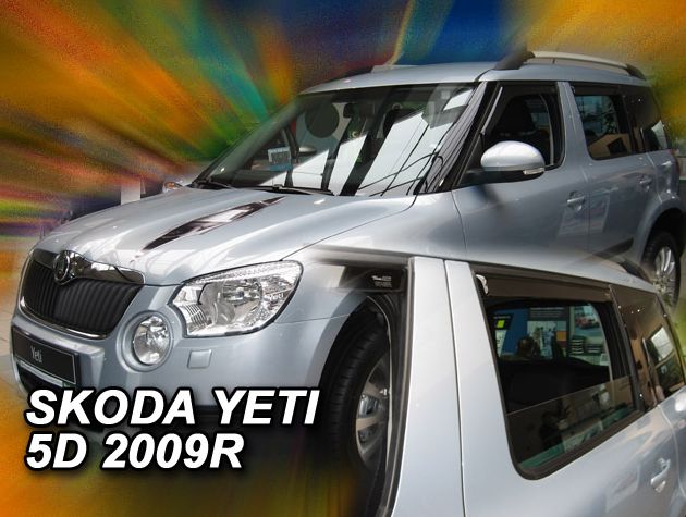 DEFLEKTORY - ŠKODA YETI OD 2009 (PREDNÉ)