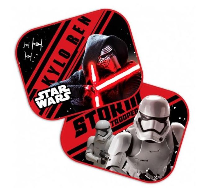 Clona slnečná na bočné okno STAR WARS, sada 2ks