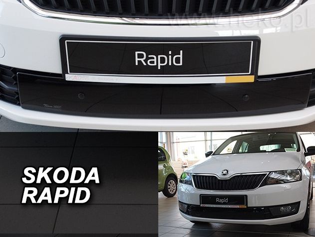 ZIMNÁ CLONA MASKY - ŠKODA RAPID 2012-2017 (PRED FACELIFTOM) DOLNÁ