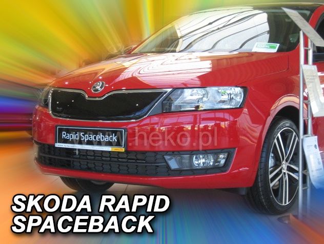ZIMNÁ CLONA MASKY - ŠKODA RAPID OD 2012 HORNÁ
