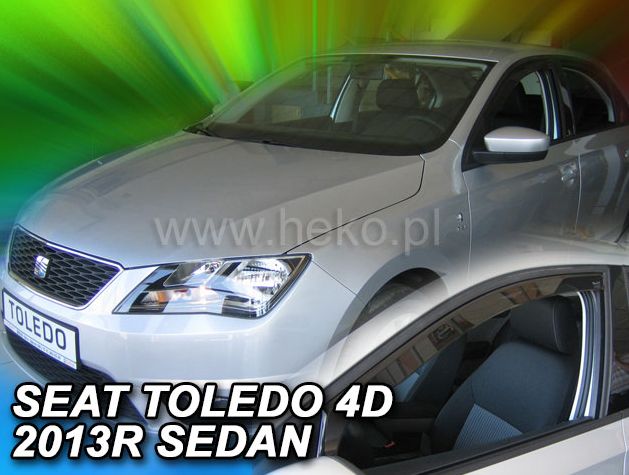Deflektory SEAT TOLEDO IV 4D 2013R-> SEDAN