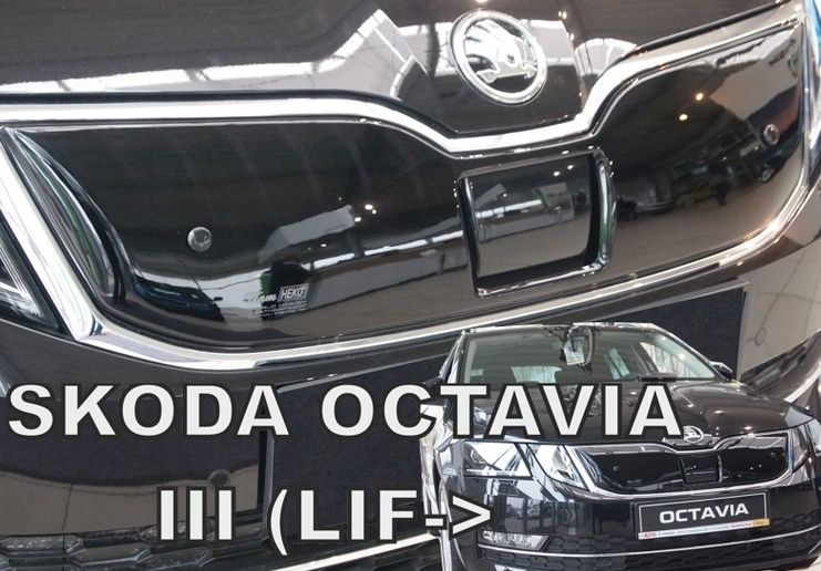 ZIMNÁ CLONA MASKY - ŠKODA OCTAVIA III FACELIFT OD 2017