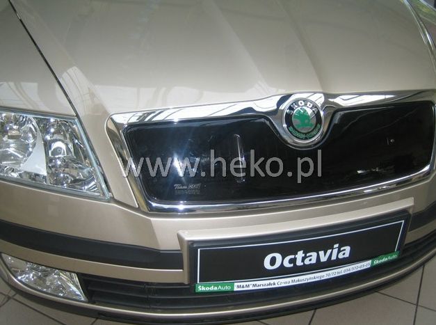 ZIMNÁ CLONA MASKY - ŠKODA OCTAVIA II 2004-2007 HORNÁ