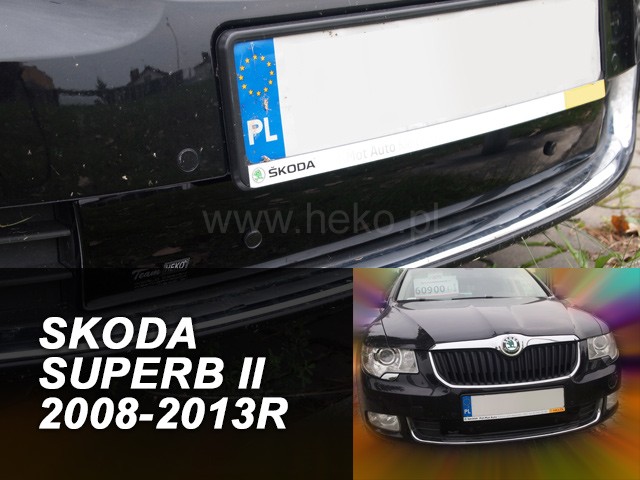 ZIMNÁ CLONA MASKY - ŠKODA SUPERB II 2008-2013 DOLNÁ