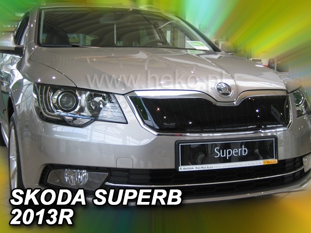 ZIMNÁ CLONA MASKY - ŠKODA SUPERB II FACELIFT 2013-2015