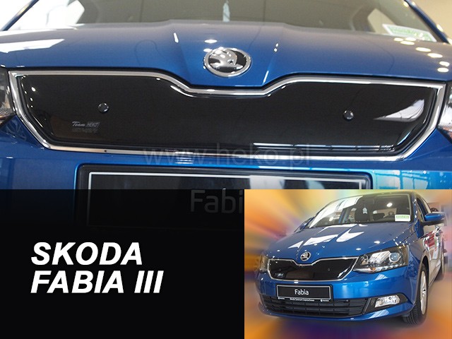 ZIMNÁ CLONA MASKY - ŠKODA FABIA III 2014-2018 HORNÁ