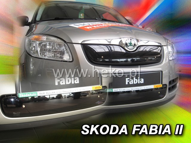 ZIMNÁ CLONA MASKY - ŠKODA FABIA II 2007-7/2010 DOLNÁ
