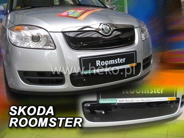 ZIMNÁ CLONA MASKY - ŠKODA ROOMSTER 2006-7/2010 DOLNÁ