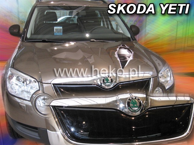 ZIMNÁ CLONA MASKY - ŠKODA YETI 2009-2013 HORNÁ