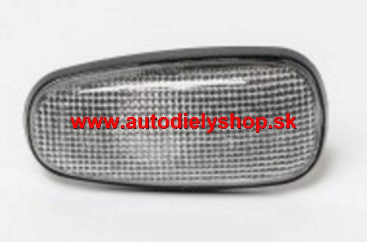 Opel Astra G- bočné smerovky biele matne Sada L+P 