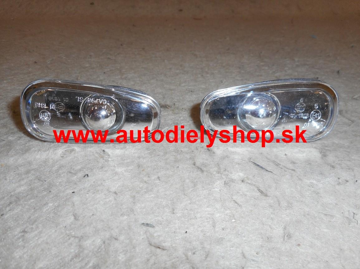 Opel Astra G- bočné smerovky číre Sada Ľ+P 