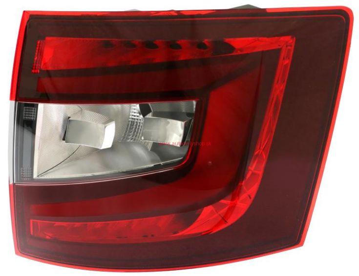 Škoda OCTAVIA III 2/2017- zadné svetlo LED pravé / KOMBI