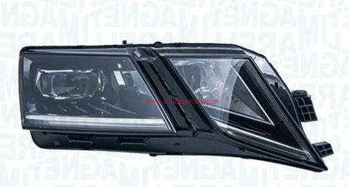 Škoda OCTAVIA III 2/2017- predné svetlo LED Pravé / MM