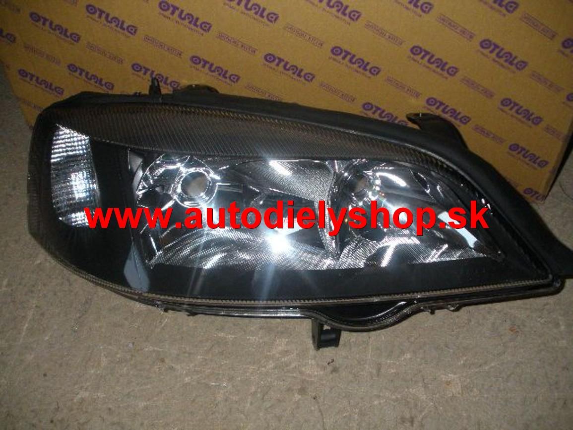 Opel Astra G- svetlo H7+HB3 Pravé,čierne NJOY 
