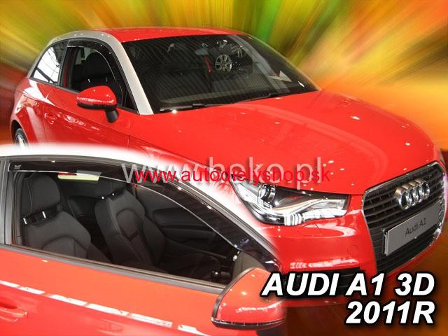 Audi A1 3-dvere 2010-2018 (predné) - deflektory Heko