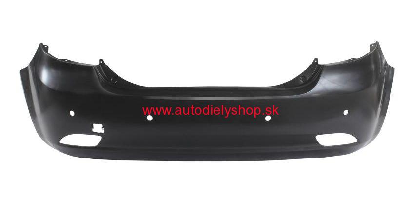 Kia Cee'd 07- zadný nárazník /s otvormi na parkovacie senzory/ HB