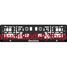 PODLOŽKA POD ŠPZ ŠKODA (2 KS)