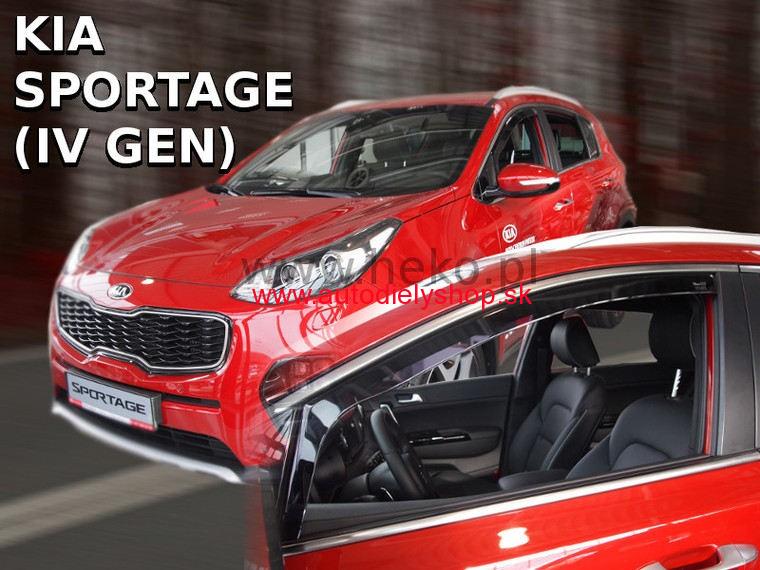 Kia Sportage od 2016 (predné) - deflektory Heko