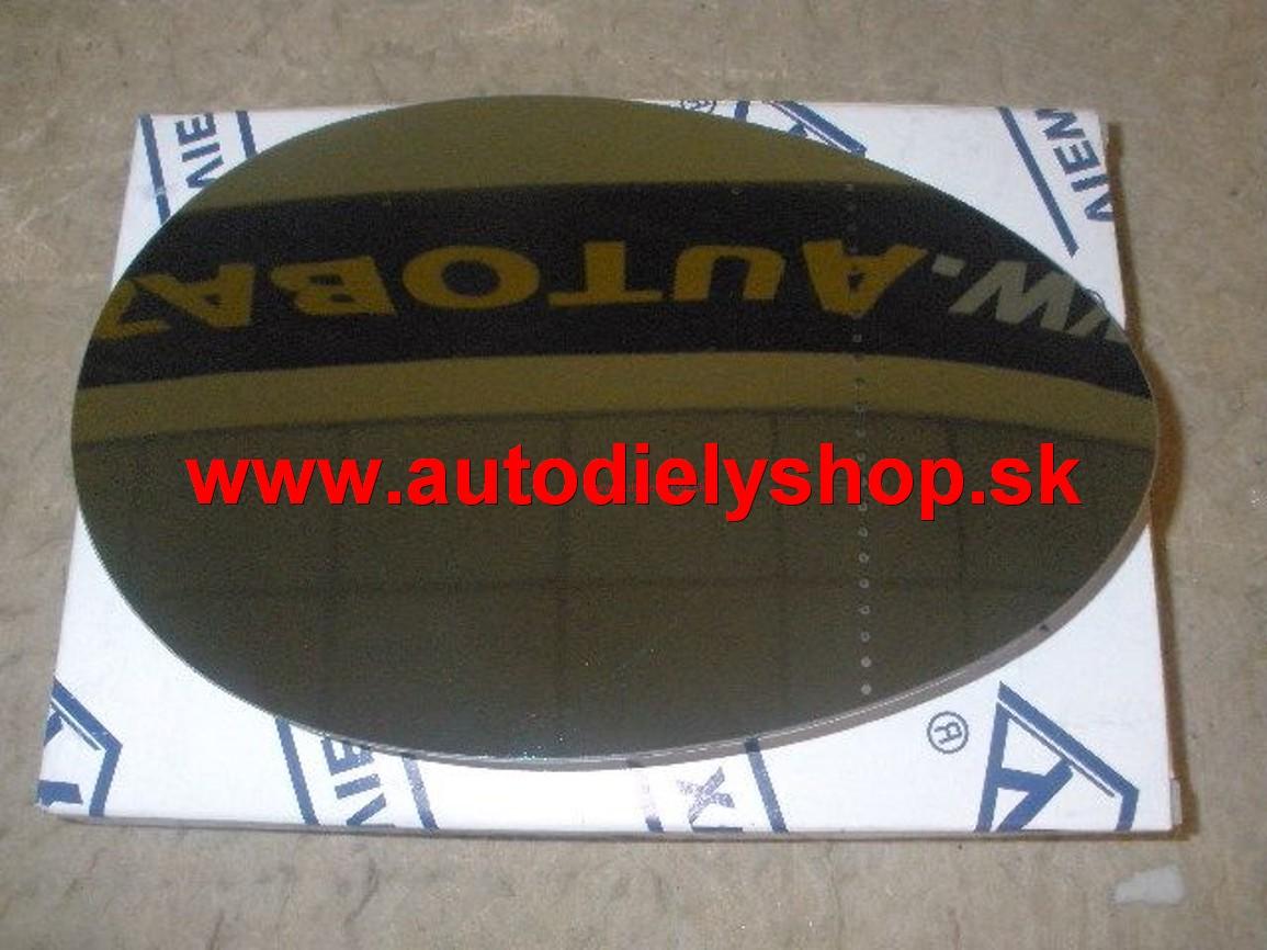 Alfa 156 9/03- sklo zrkadla Pravé,vyhrievané 