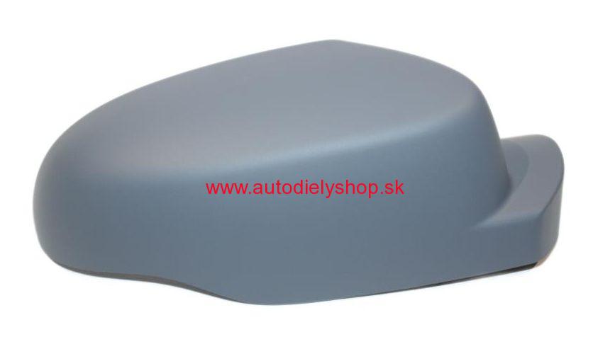 Renault CLIO III 6/2009-2012 kryt zrkadla Pravý / pre lak