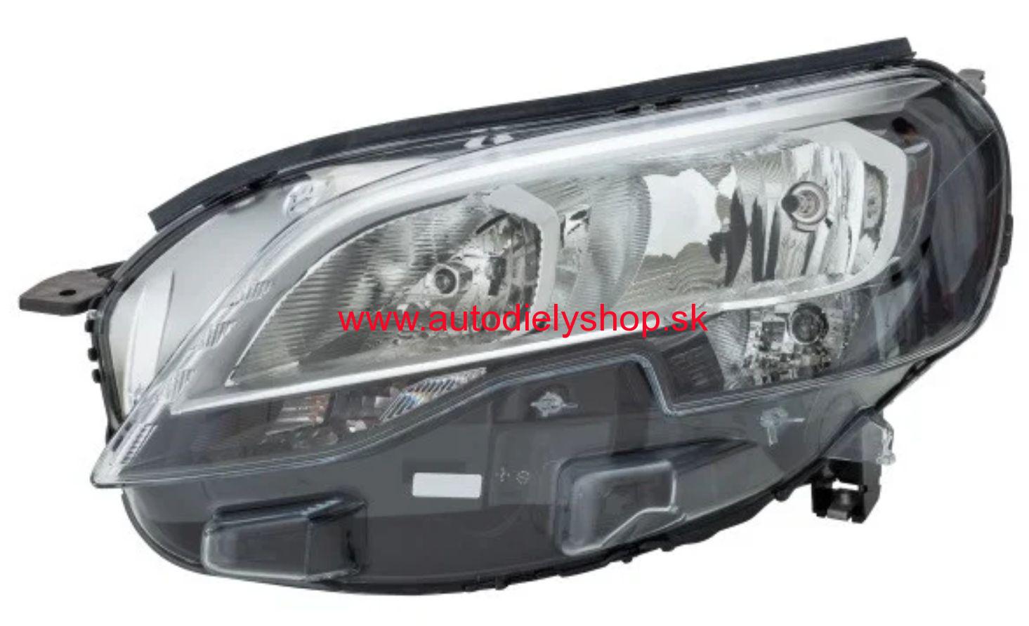 Peugeot EXPERT/TRAVELLER 04/2016- svetlo H1+H7 Lavé