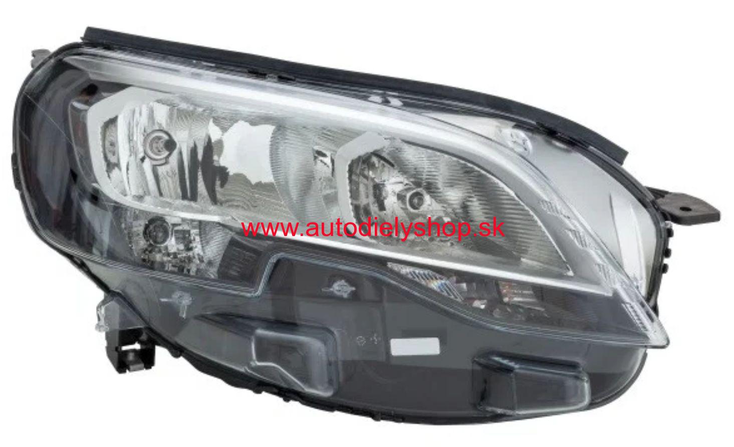 Peugeot EXPERT/TRAVELLER 04/2016- svetlo H1+H7 Pravé